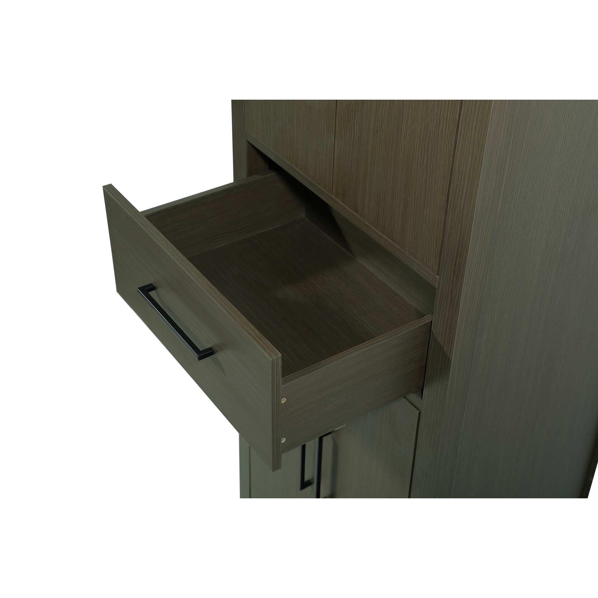 Shown in Mocha Brown finish