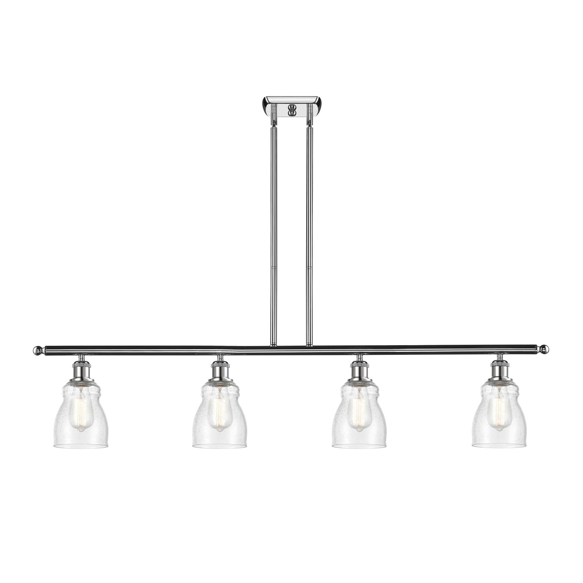 Shown in Polished Chrome finish and Bell glass and Glass shade