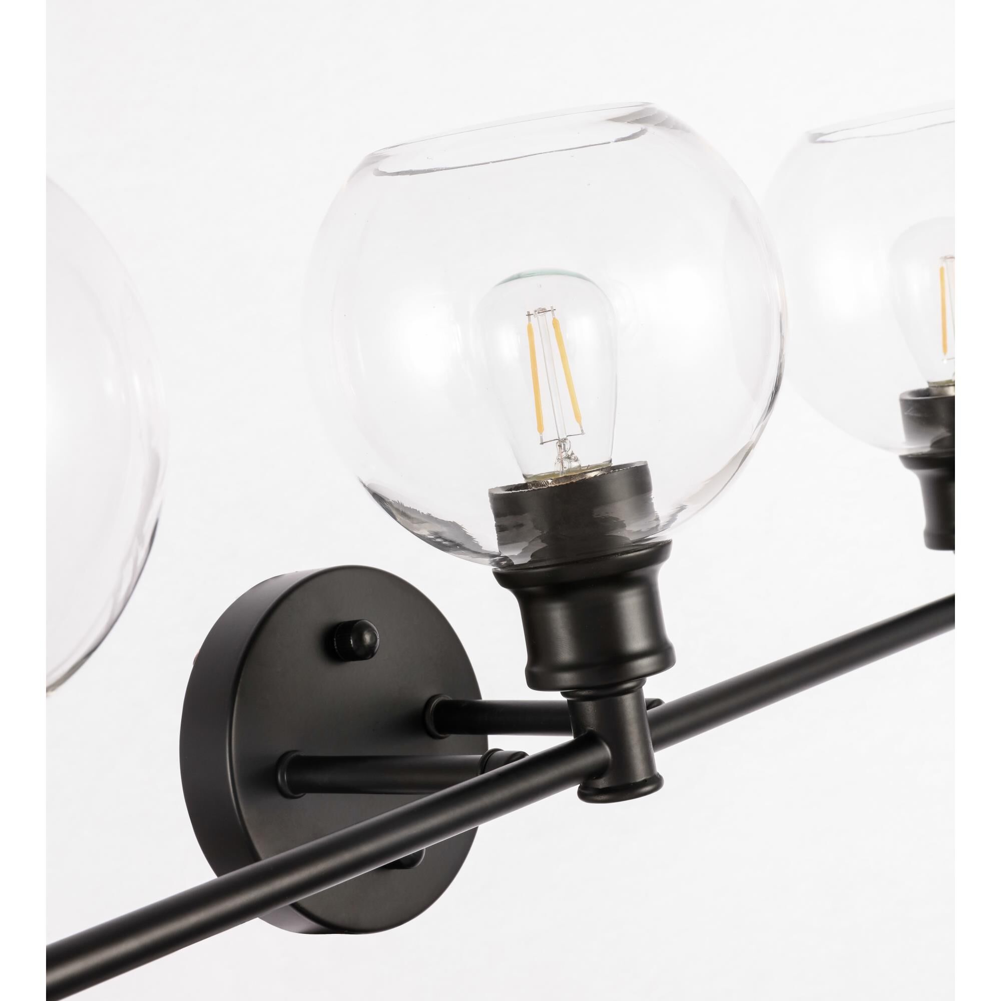 Shown in Black finish