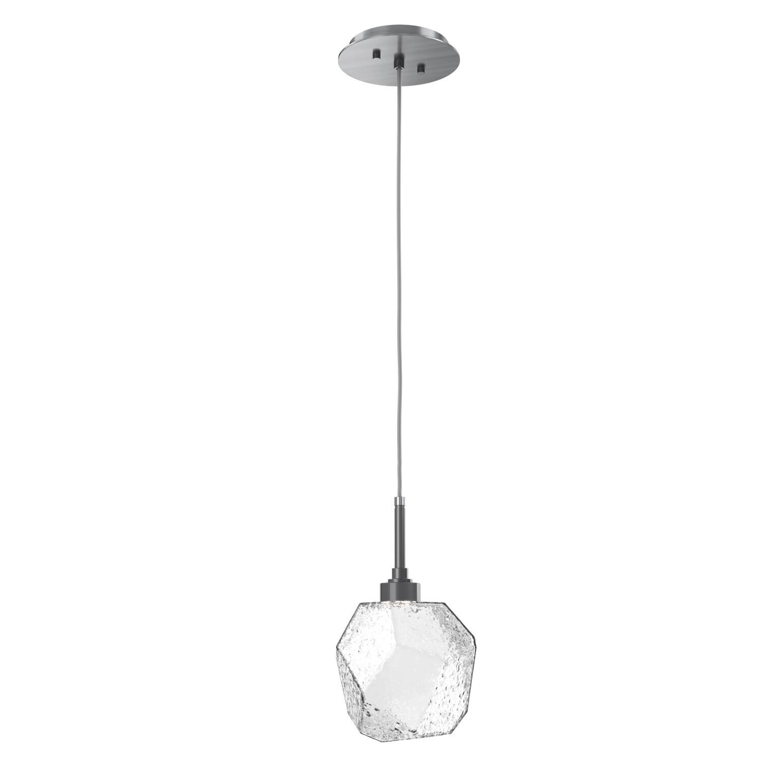 Shown in Graphite finish and Clear glass