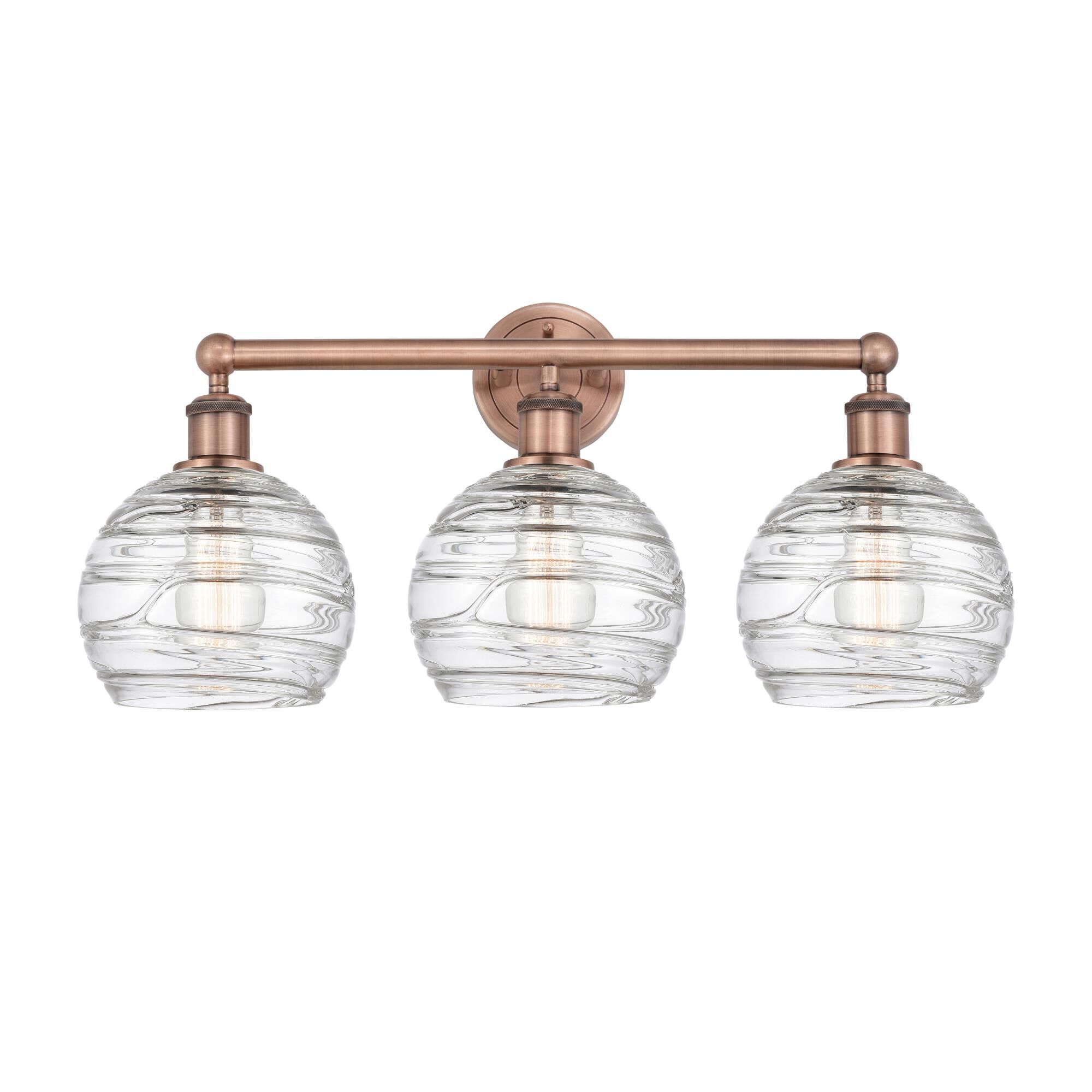 Bruno Marashlian Athens Deco Swirl 26 Inch Bath Vanity Light by Innovations Lighting