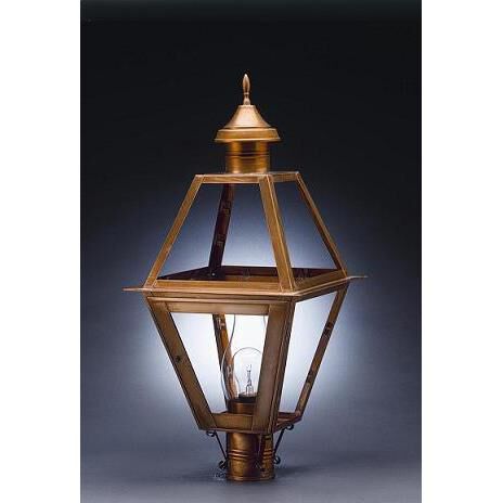 Boston Outdoor Post Lamp by Northeast Lantern