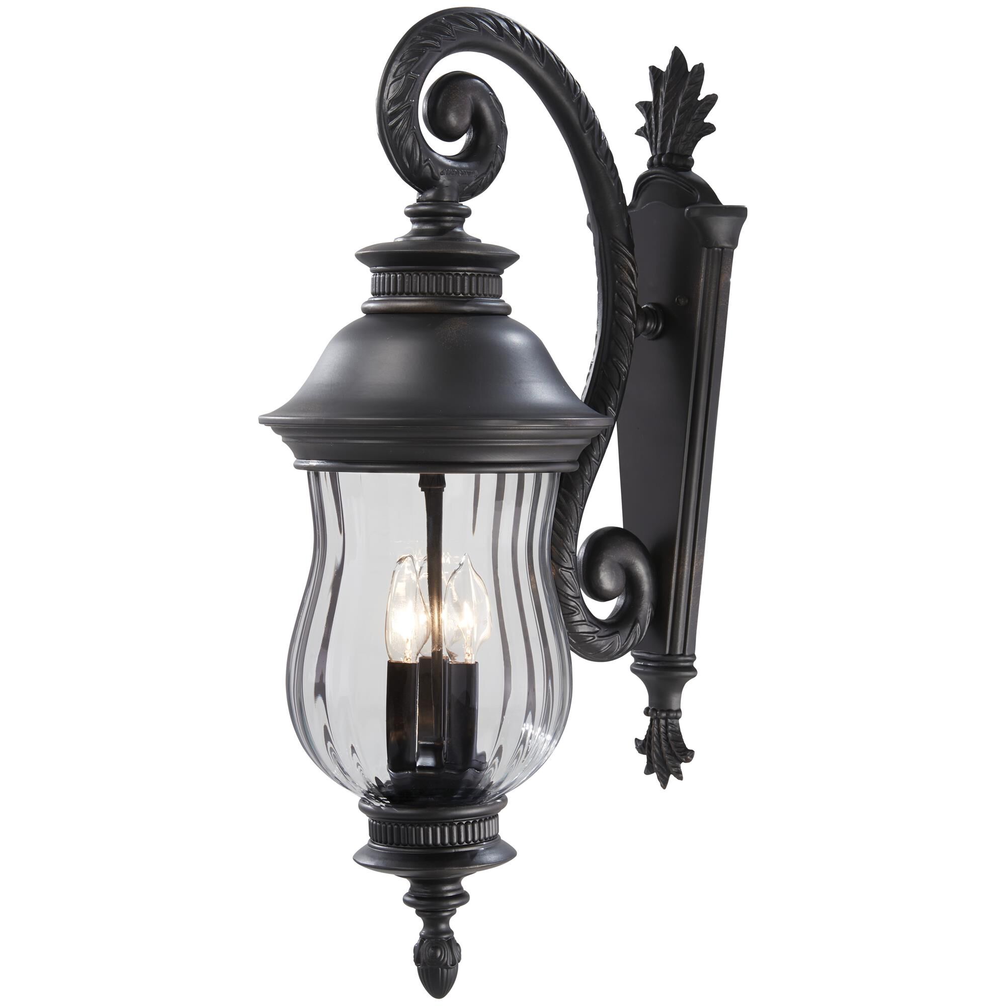 Shown in Heritage finish and Clear glass