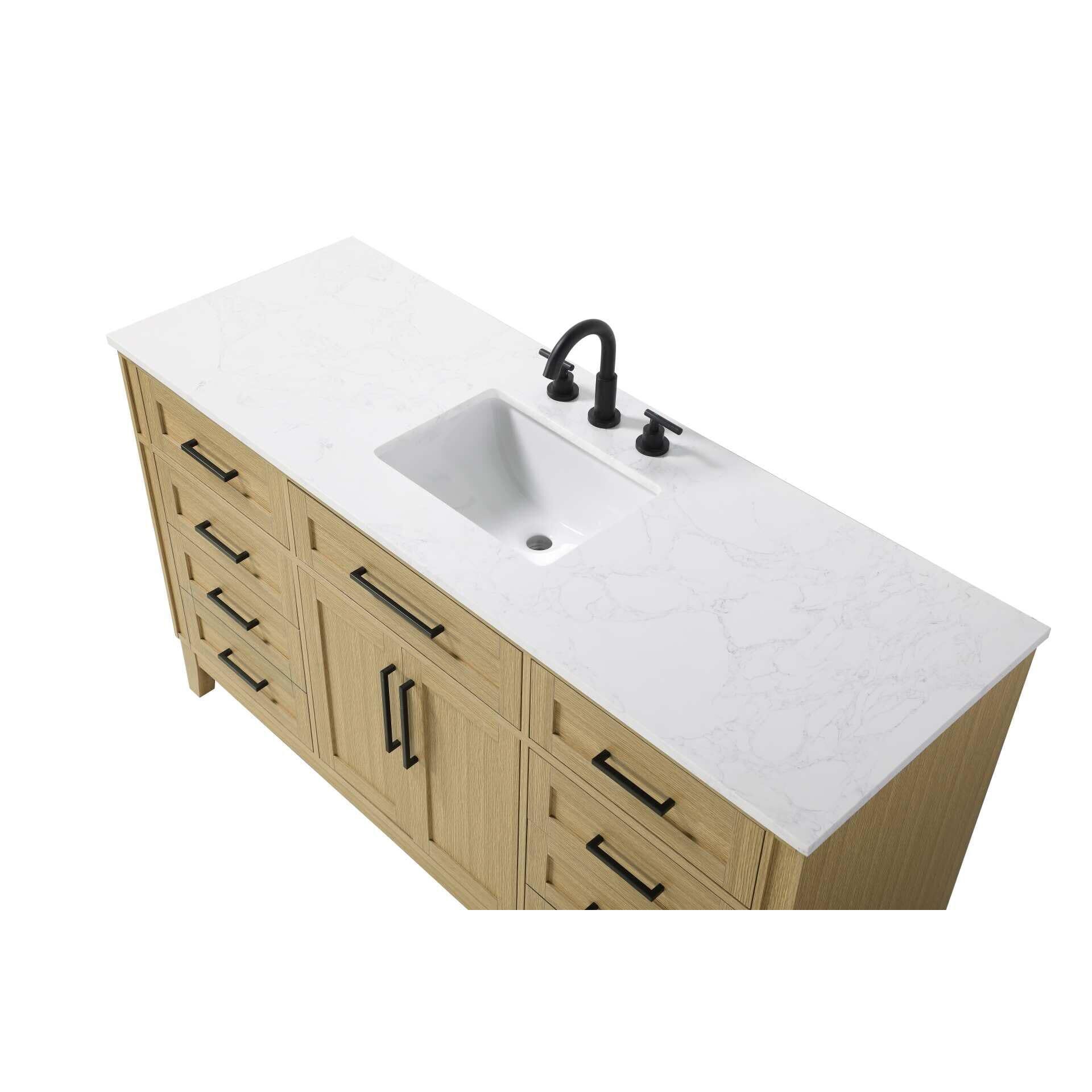 Virginia 60 Inch Bath Vanity by Elegant Decor
