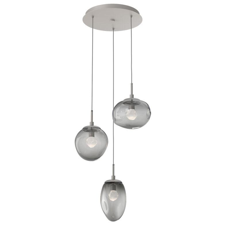 Cosmos 22 Inch 3 Light Multi Light Pendant by Hammerton Studio