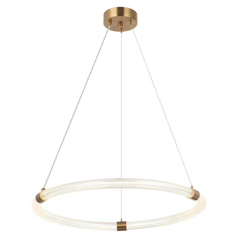 Inkara 24 Inch Chandelier by Matteo Lighting