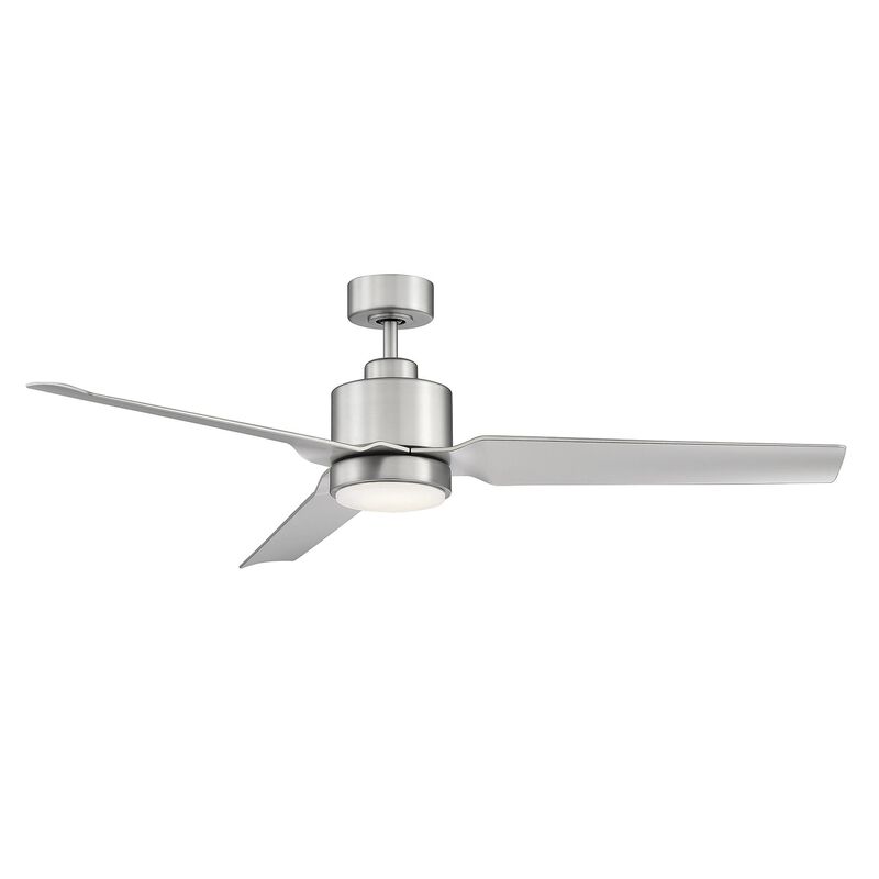 52 Inch Ceiling Fan with Light Kit by Meridian Lighting