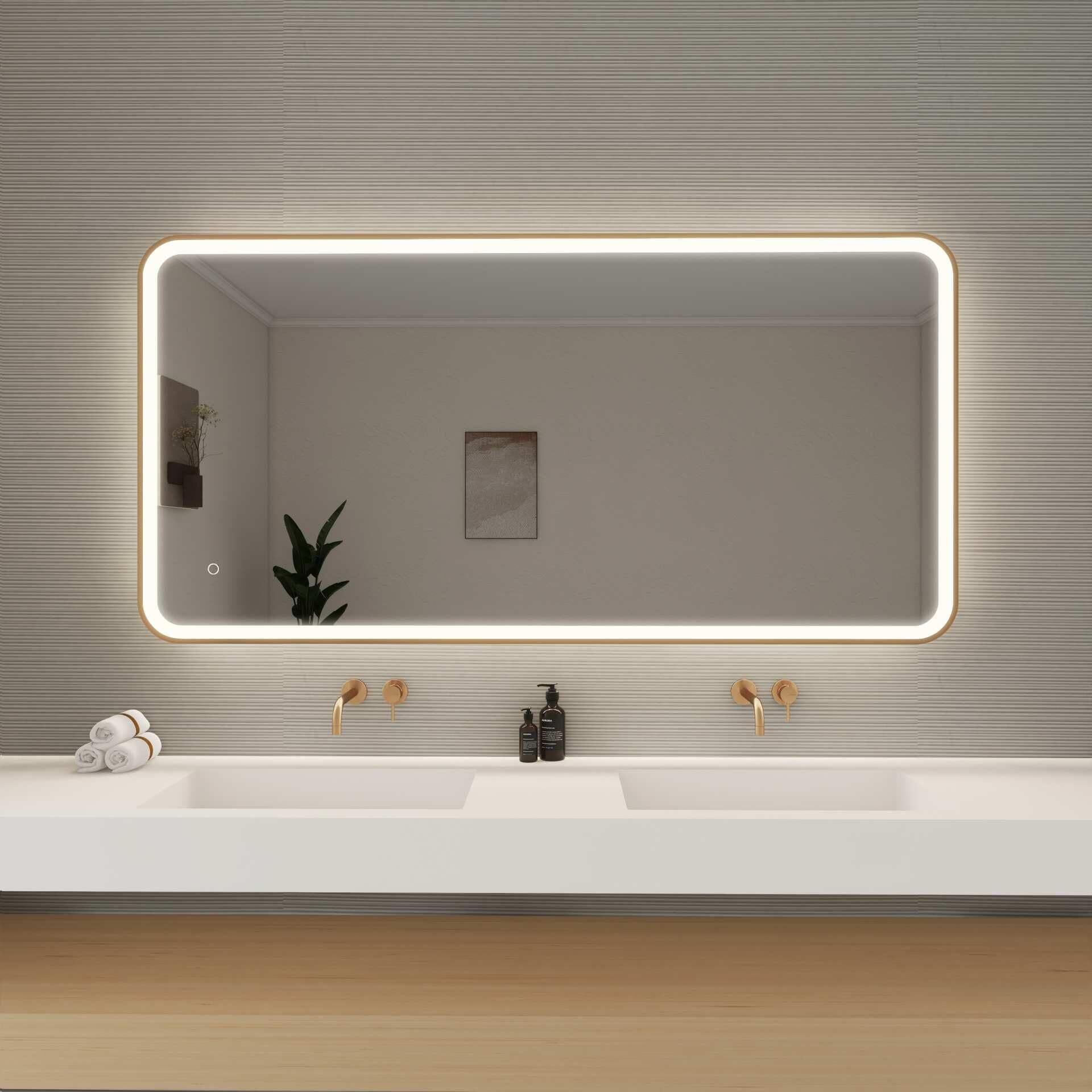 Shown in Satin Gold finish