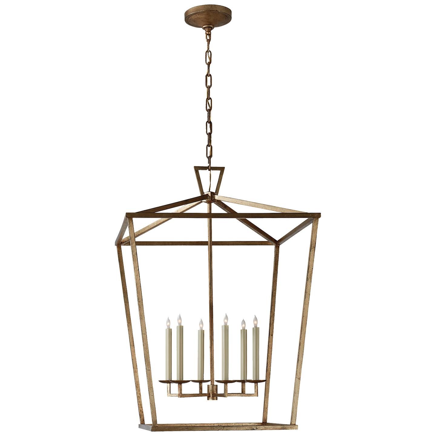 Chapman & Myers Darlana 29 Inch Cage Pendant by Visual Comfort Signature Collection