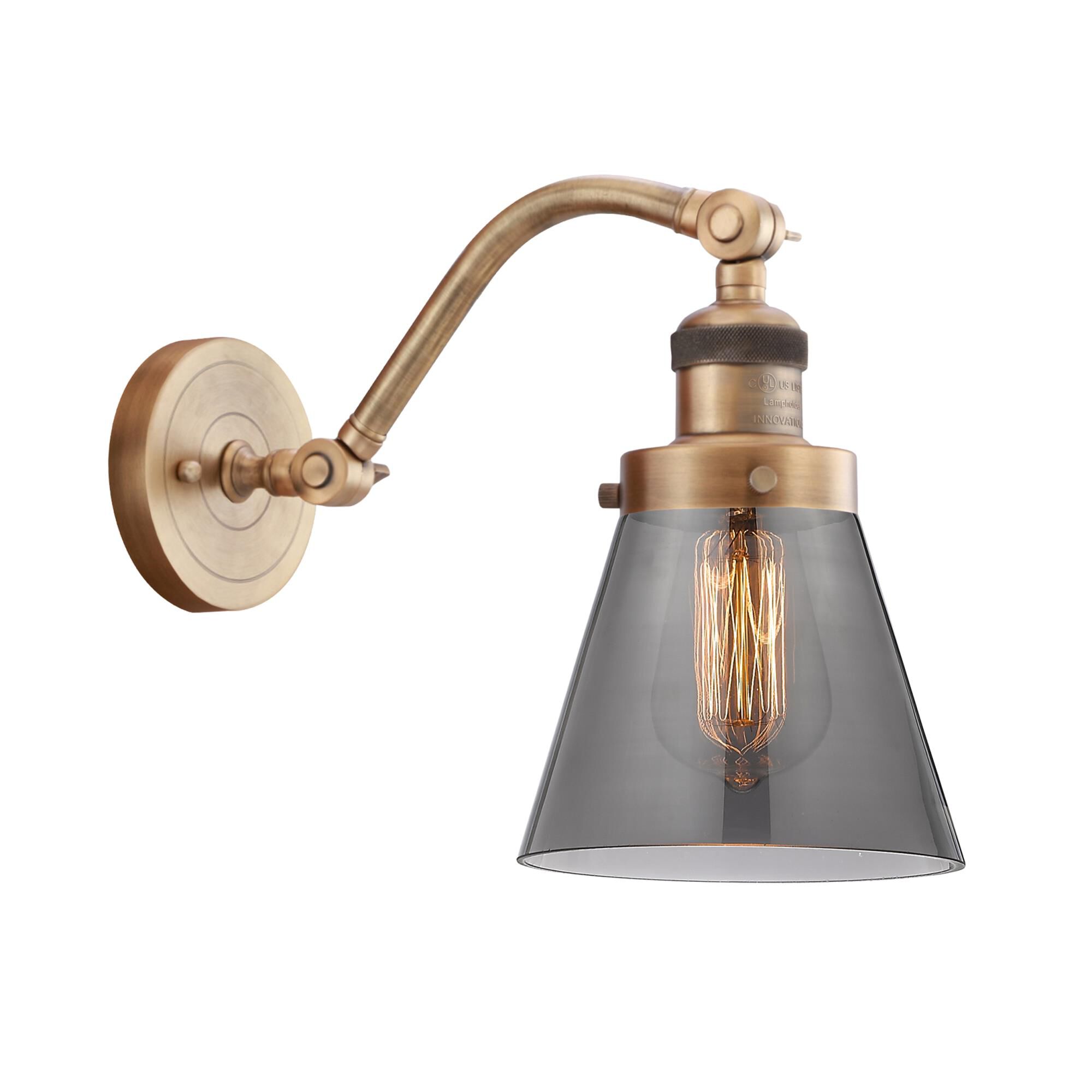 Bruno Marashlian Small Cone 11 Inch Wall Sconce by Innovations Lighting