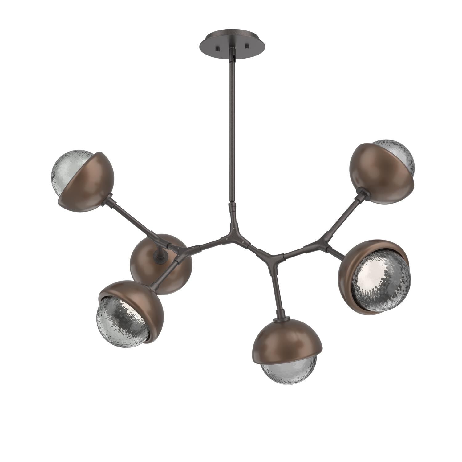 Shown in Graphite finish and Smoke glass and Burnished Bronze accent