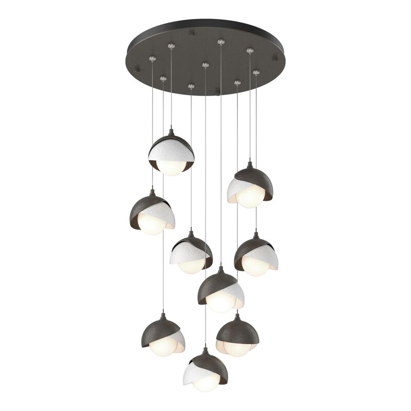 Brooklyn 20 Inch Multi Light Pendant by Hubbardton Forge