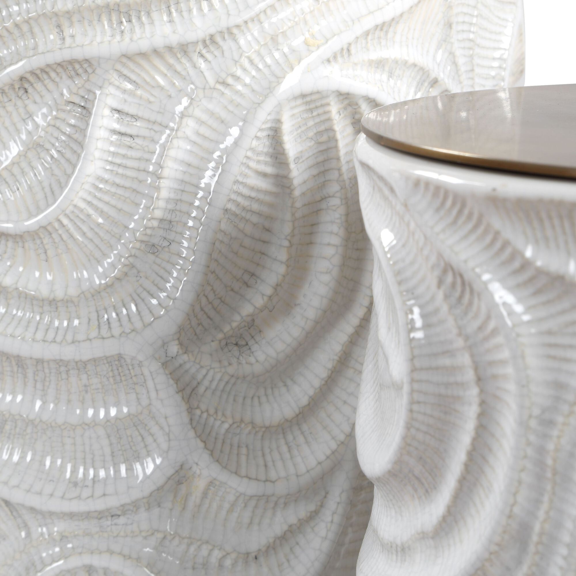 Ivory Tide Decorative Bottle,