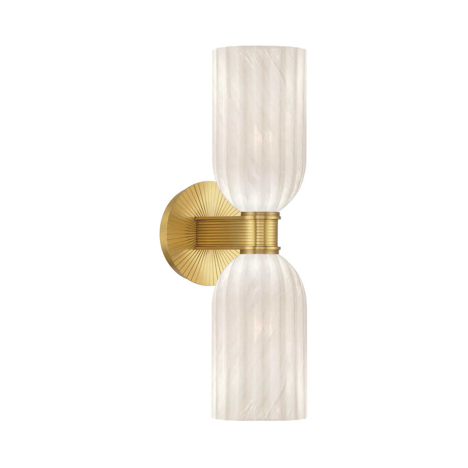 Lotus 17 Inch Wall Sconce by Crystorama