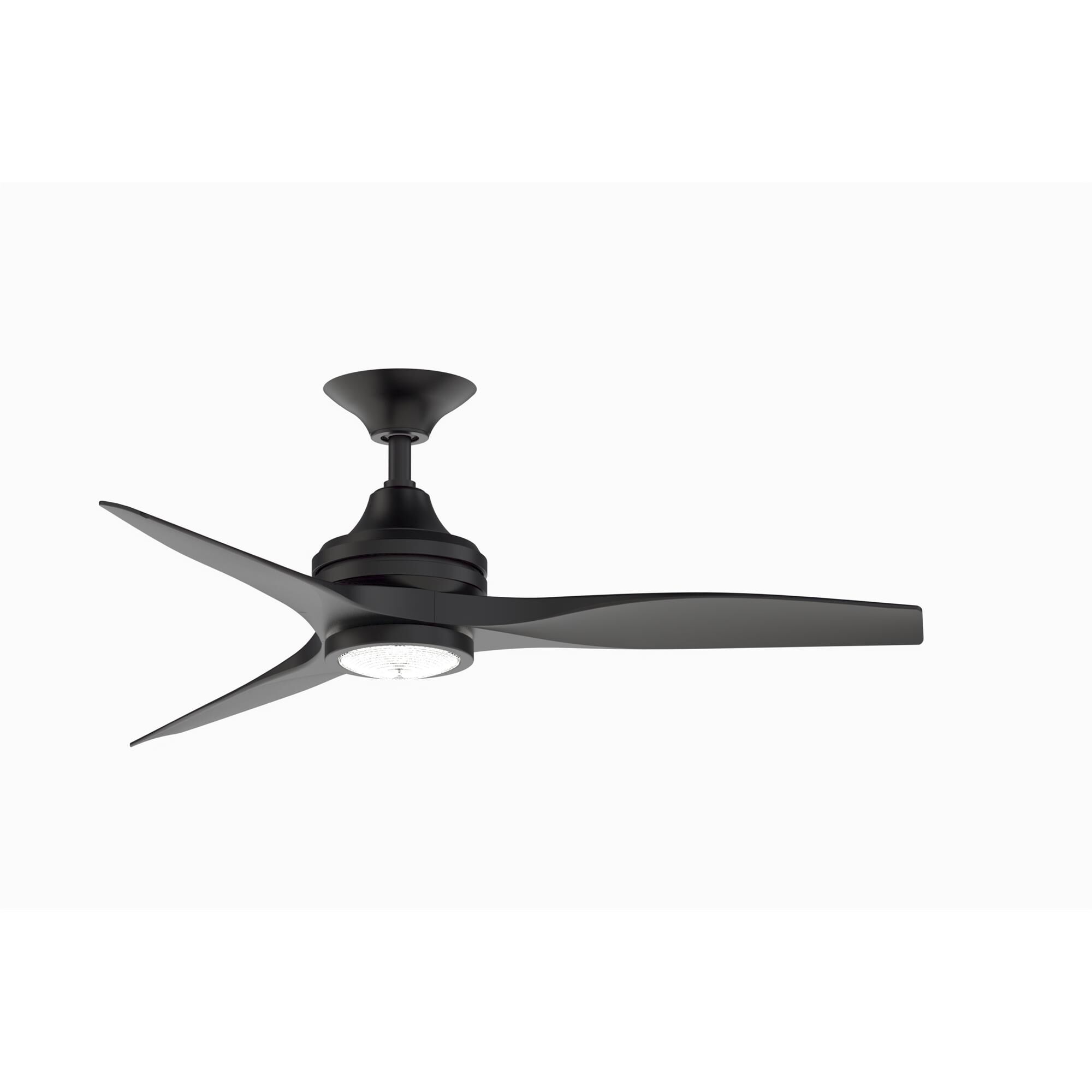Shown in Black finish and Opal Frosted glass