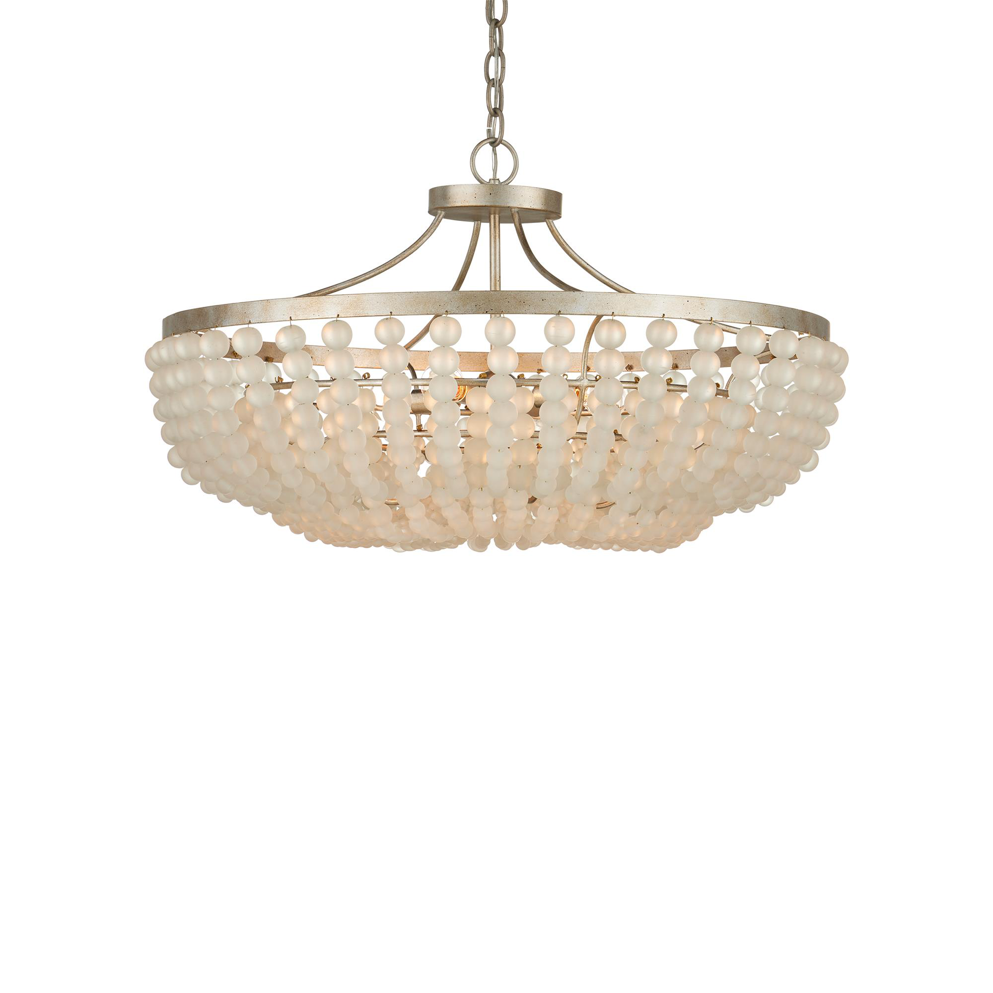 Chanteuse 31 Inch 4 Light Semi Flush Mount,
