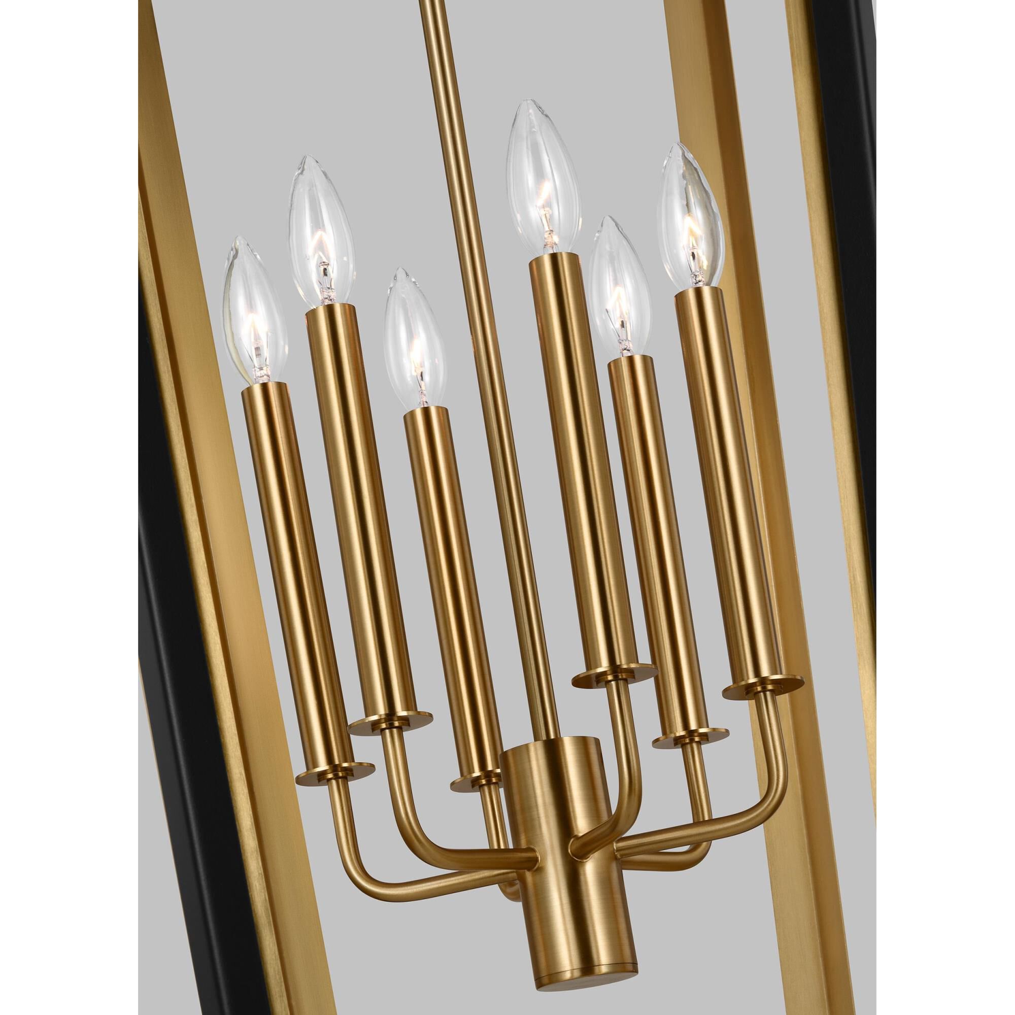 Alexa Hampton Curt 26 Inch 6 Light Chandelier by Visual Comfort Studio Collection