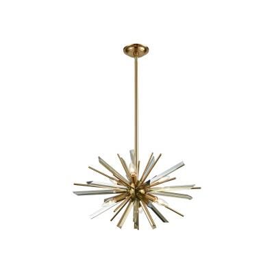 Avenue Lighting Palisades Avenue 72 Inch 34 Light Multi Light Pendant by Avenue Lighting
