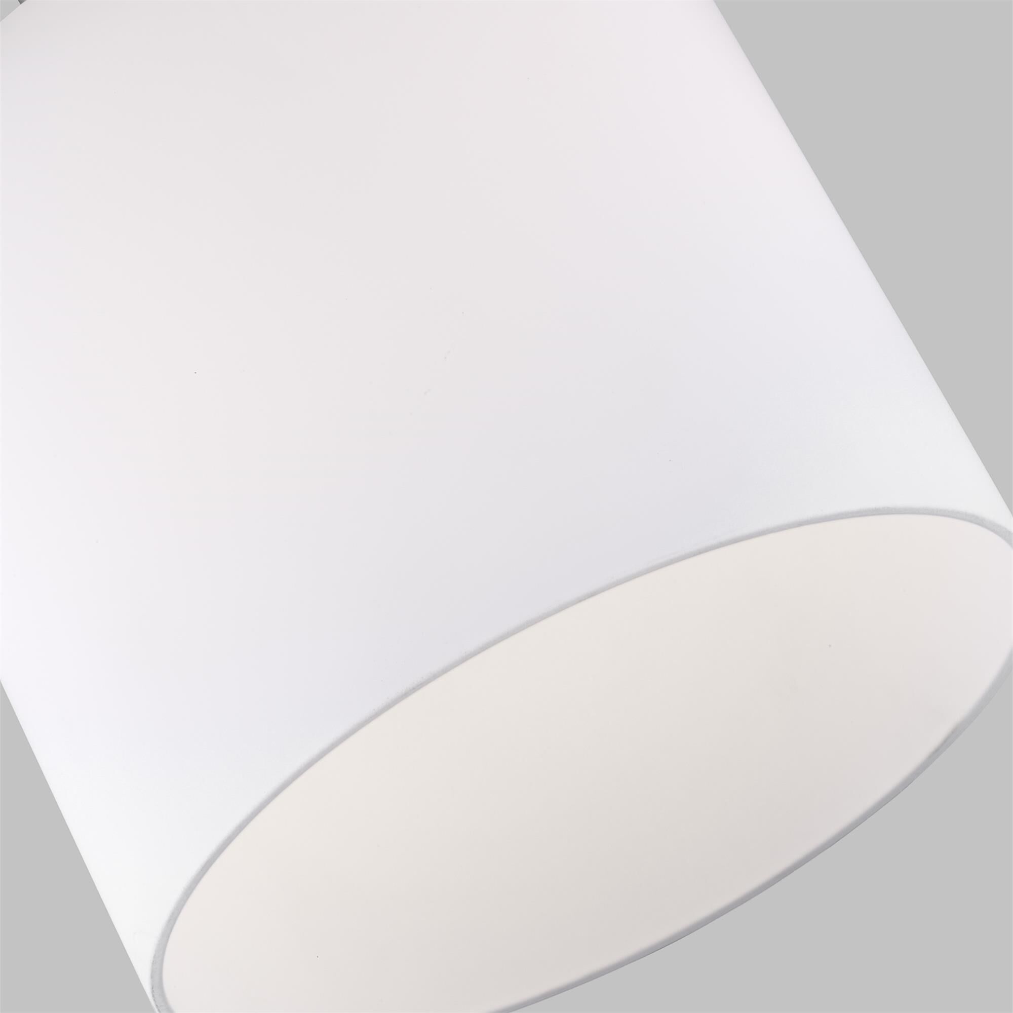 Shown in Brushed Nickel finish and Etched White Inside glass