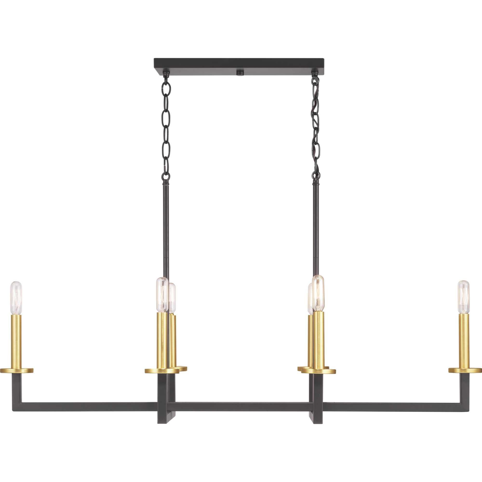 Blakely 40 Inch 6 Light Linear Suspension Light by Progress Lighting