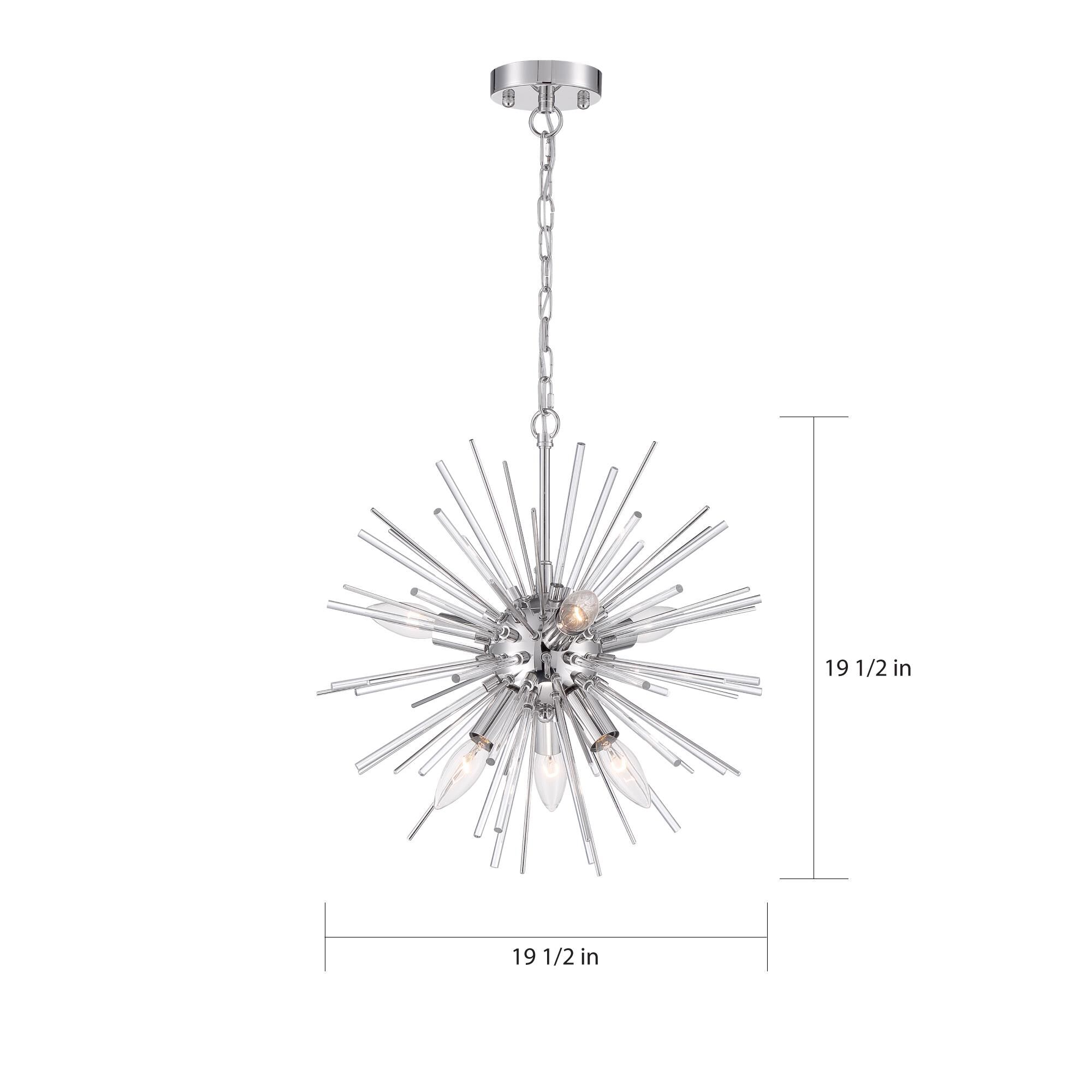 Cirrus 19 Inch Large Pendant by Nuvo Lighting