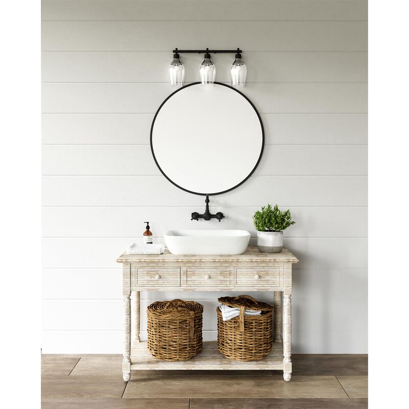 Kingsley 22 Inch 3 Light Bath Vanity Light by Alora Mood
