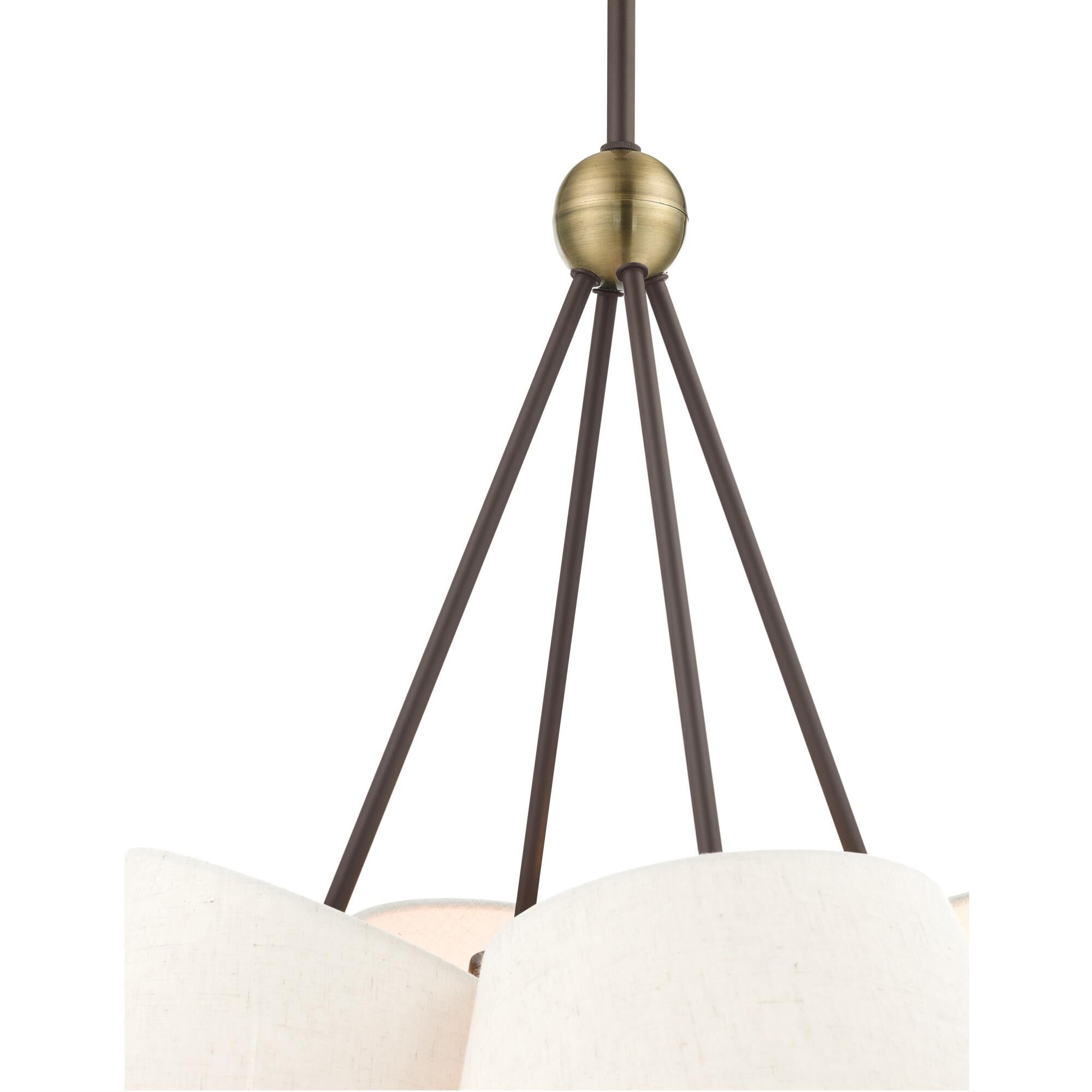 Prato Multi Light Pendant by Livex Lighting