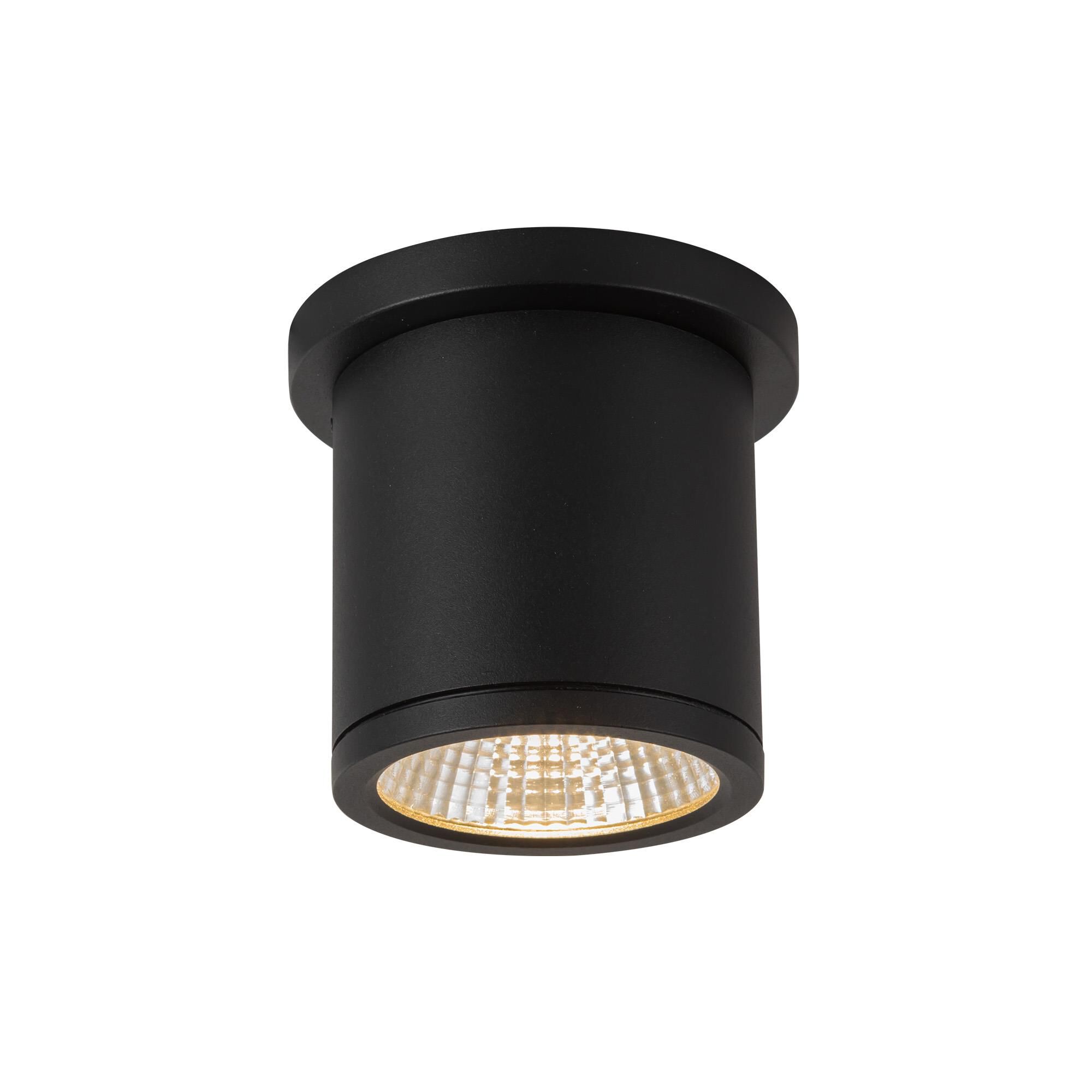 Shown in Black finish and Clear glass