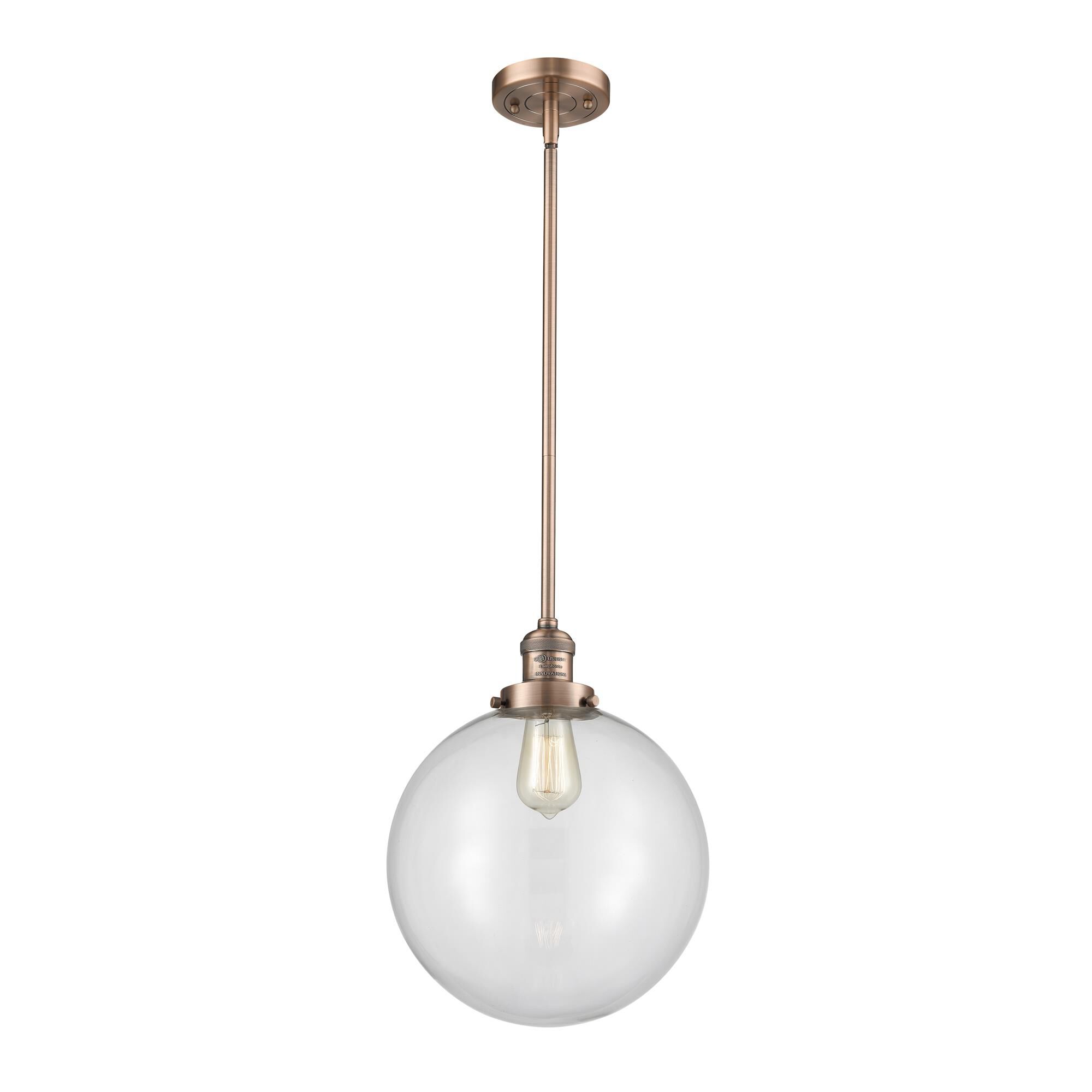 Bruno Marashlian XX-Large Beacon 12 Inch Mini Pendant by Innovations Lighting