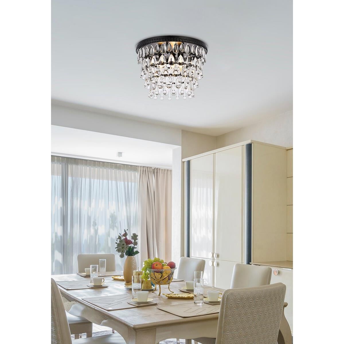 Shown in Black finish