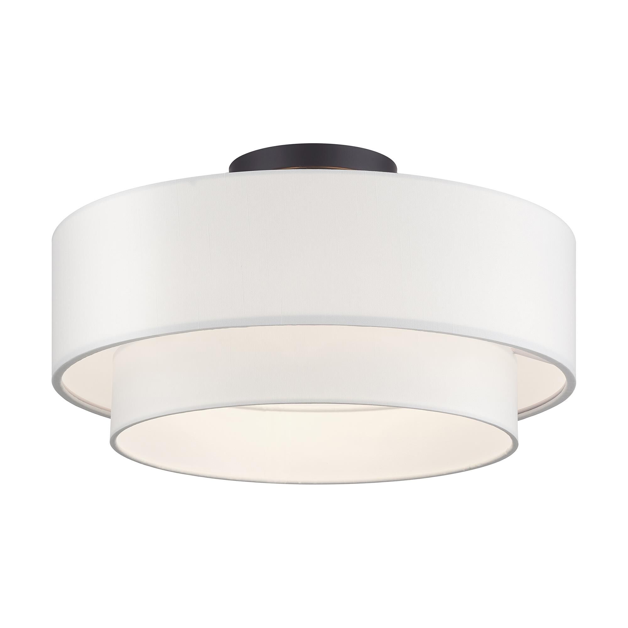 Manorwood 18 Inch Semi Flush Mount by Livex Lighting