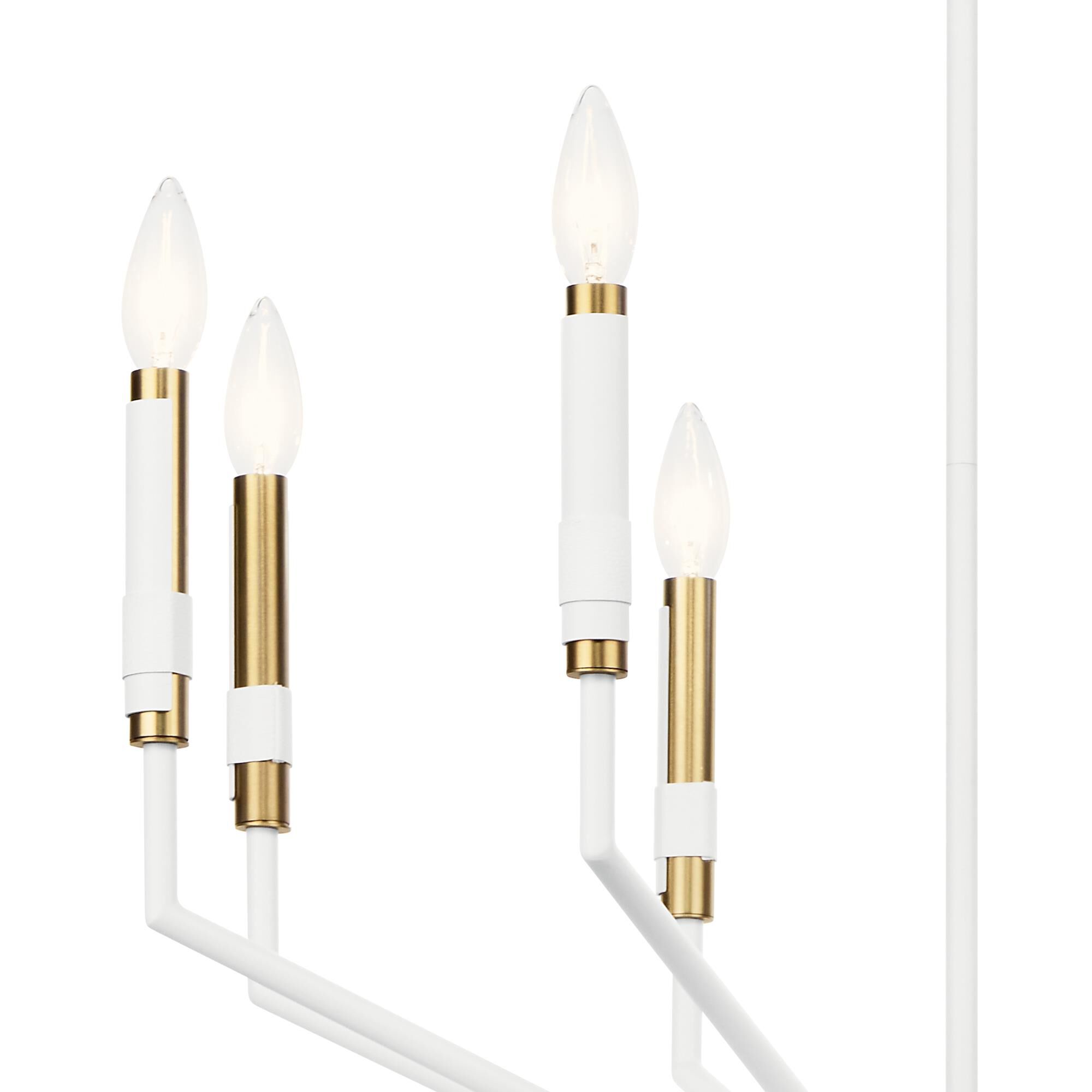 Shown in White finish
