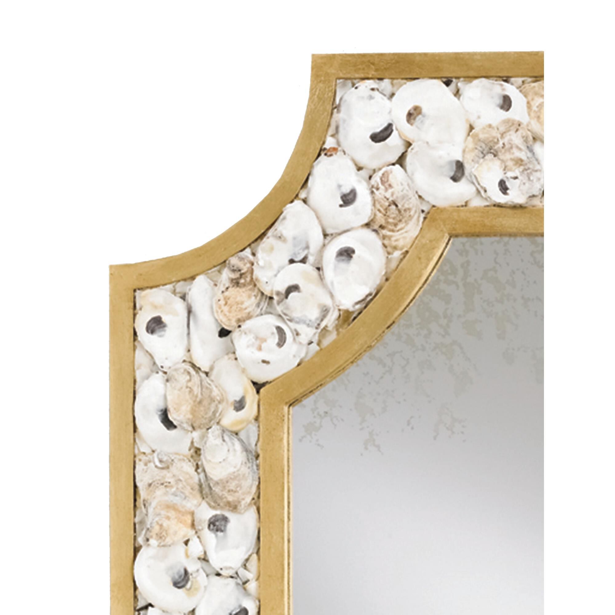 Shown in Contemporary Gold Leaf/Natural/Mirror finish