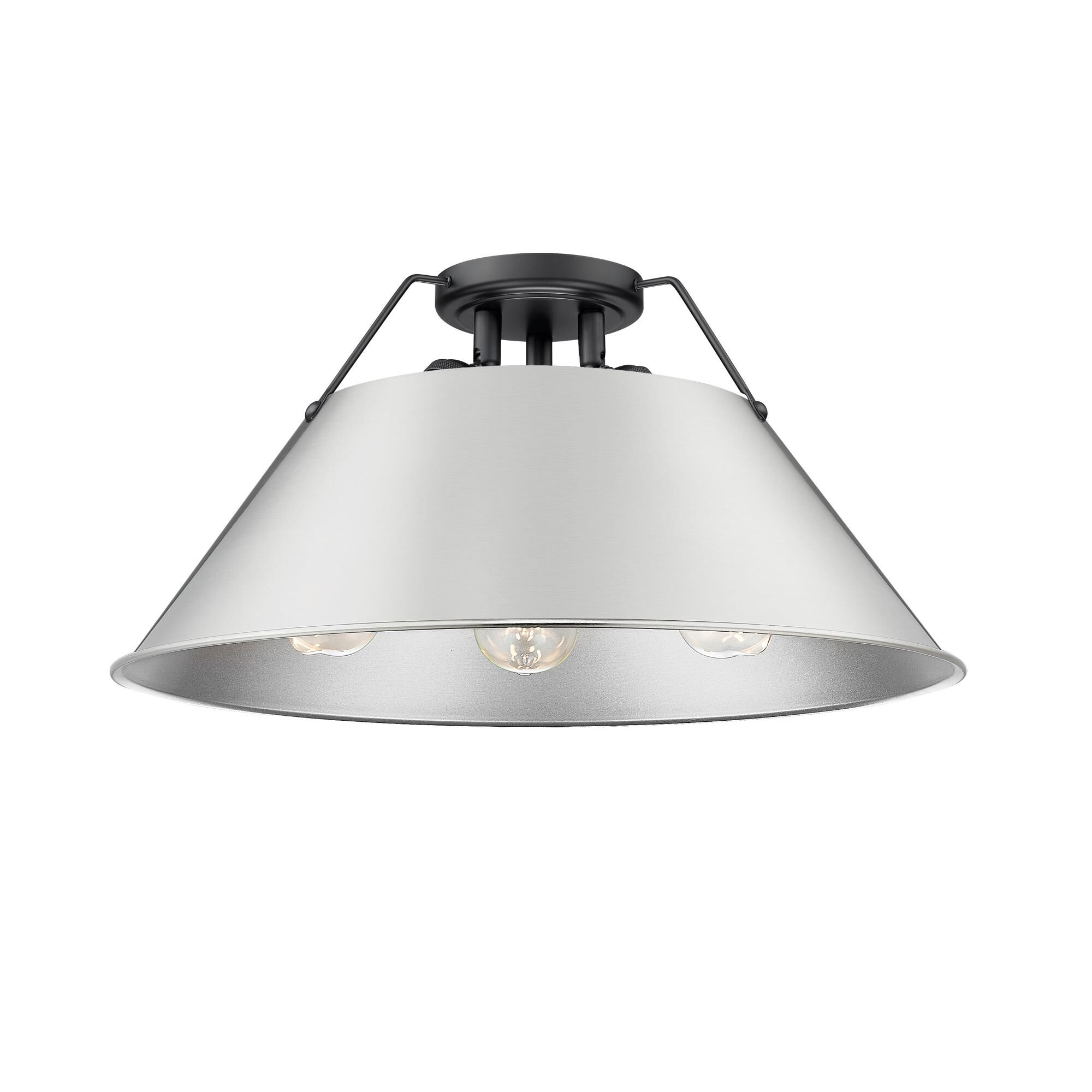 Orwell 19 Inch Semi Flush Mount by Golden Lighting