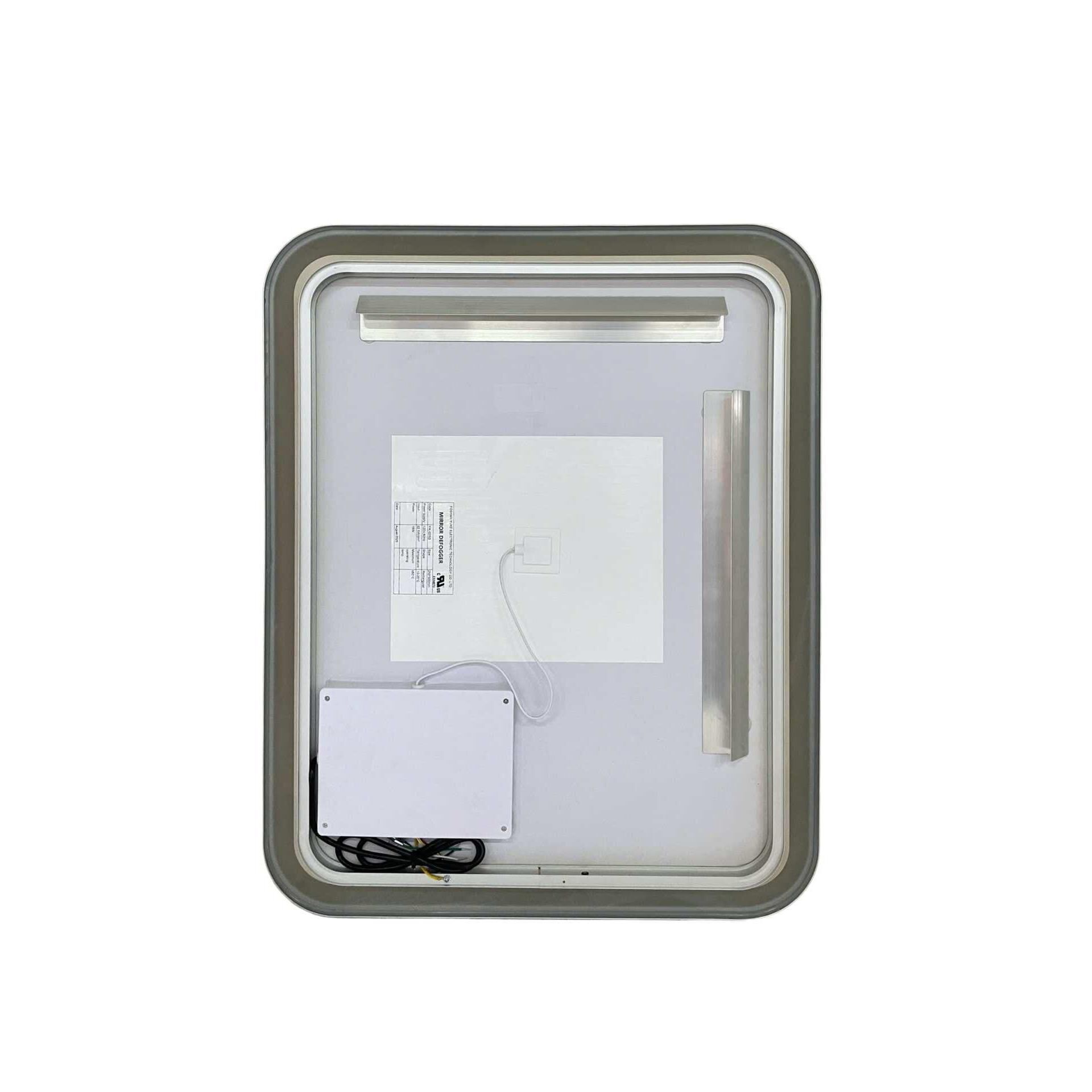 Harmoni 30 Inch Rectangular LED Lighted Mirror by Elegant Decor