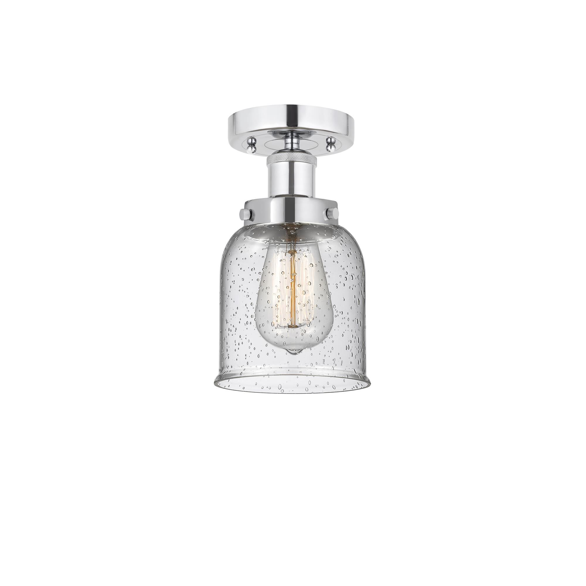 Bruno Marashlian Bell 6 Inch 1 Light Semi Flush Mount by Innovations Lighting