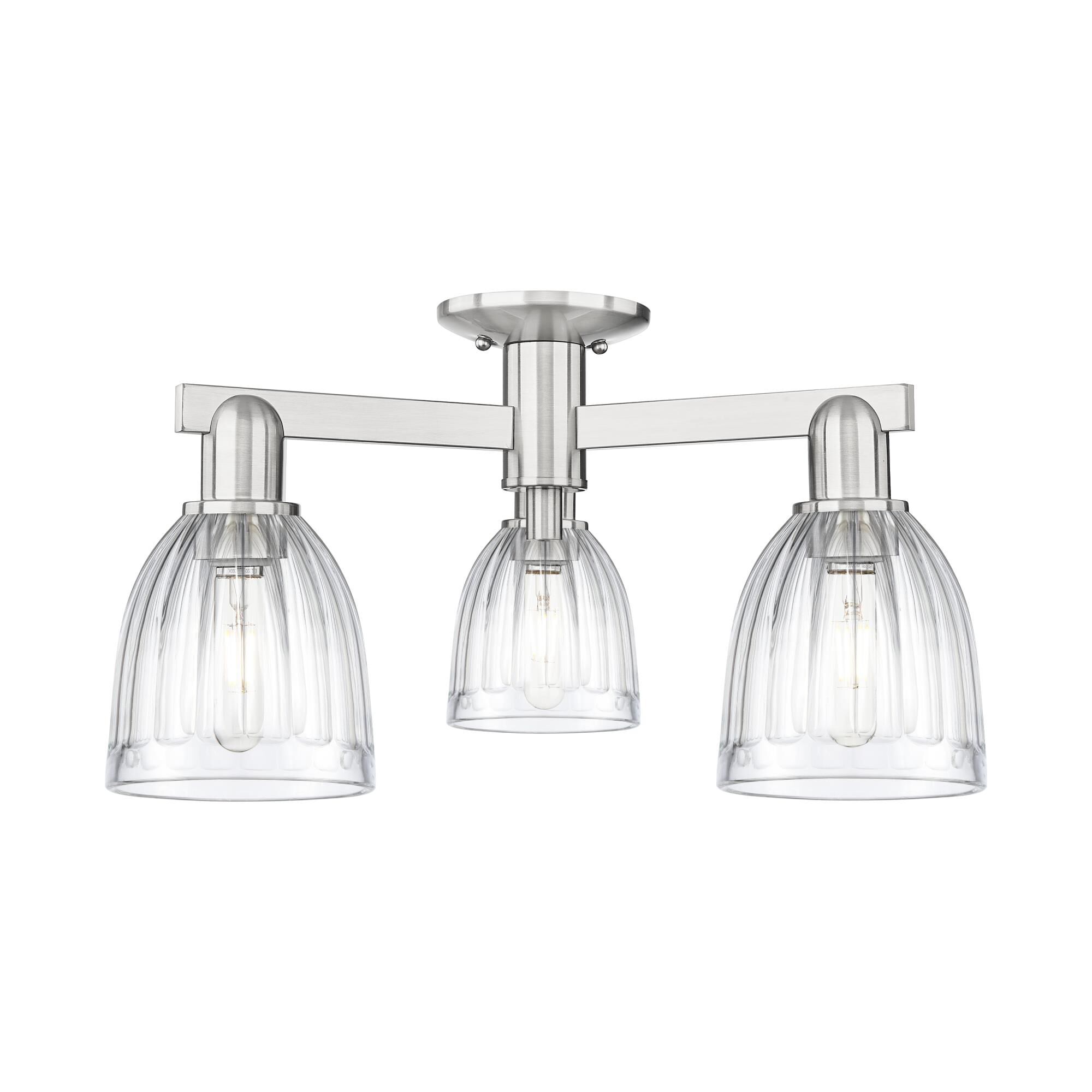 Bruno Marashlian Brookfield 23 Inch Semi Flush Mount by Innovations Lighting