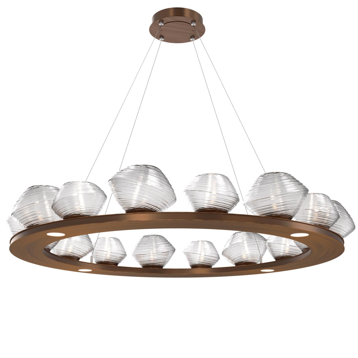 Mesa 48 Inch 20 Light LED Chandelier by Hammerton Studio