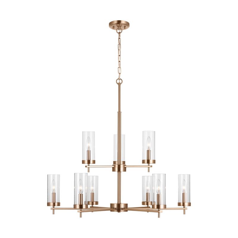 Sean Lavin Zire 32 Inch 9 Light Chandelier by Visual Comfort Studio Collection