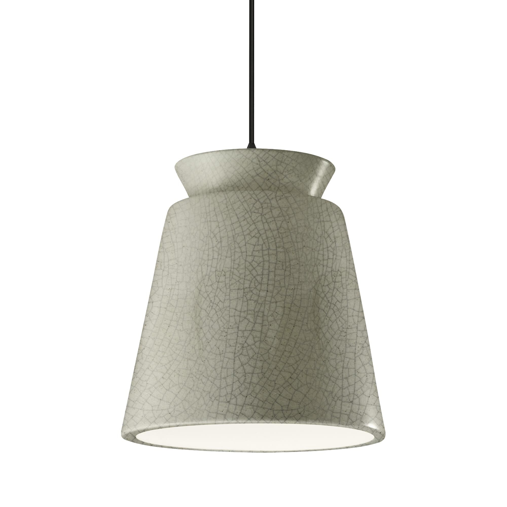 Radiance Trapezoid 14 Inch Large Pendant by Justice Design Group