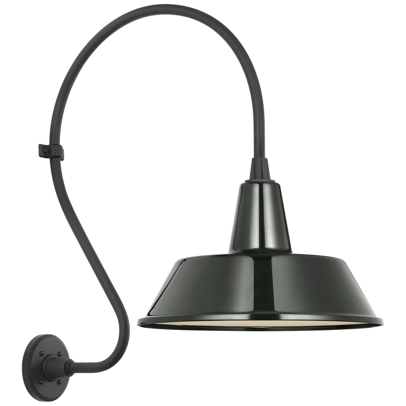 Thomas O'Brien Academy Barn Light 27 Inch Outdoor Wall Light by Visual Comfort Signature Collection