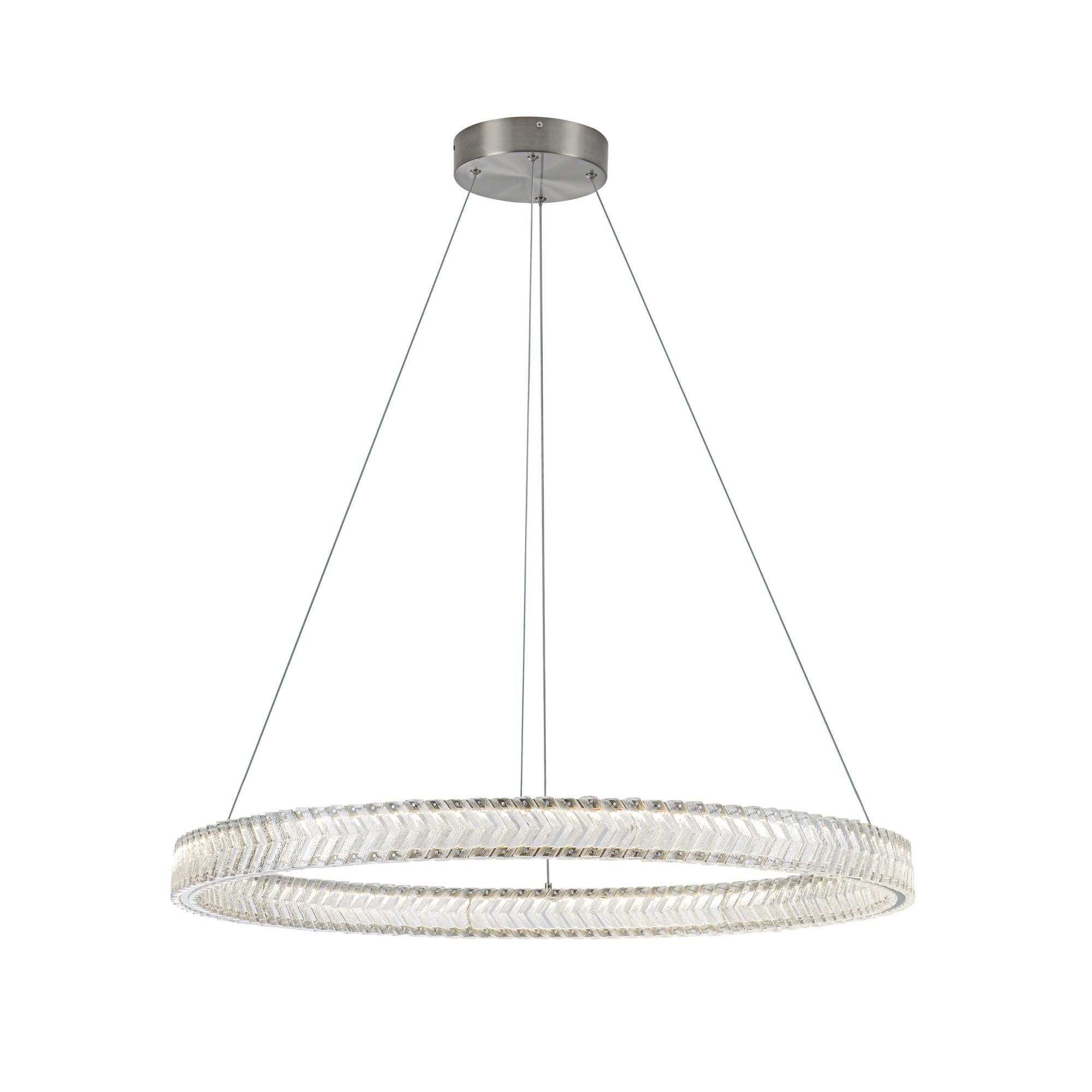 Shown in Brushed Nickel finish