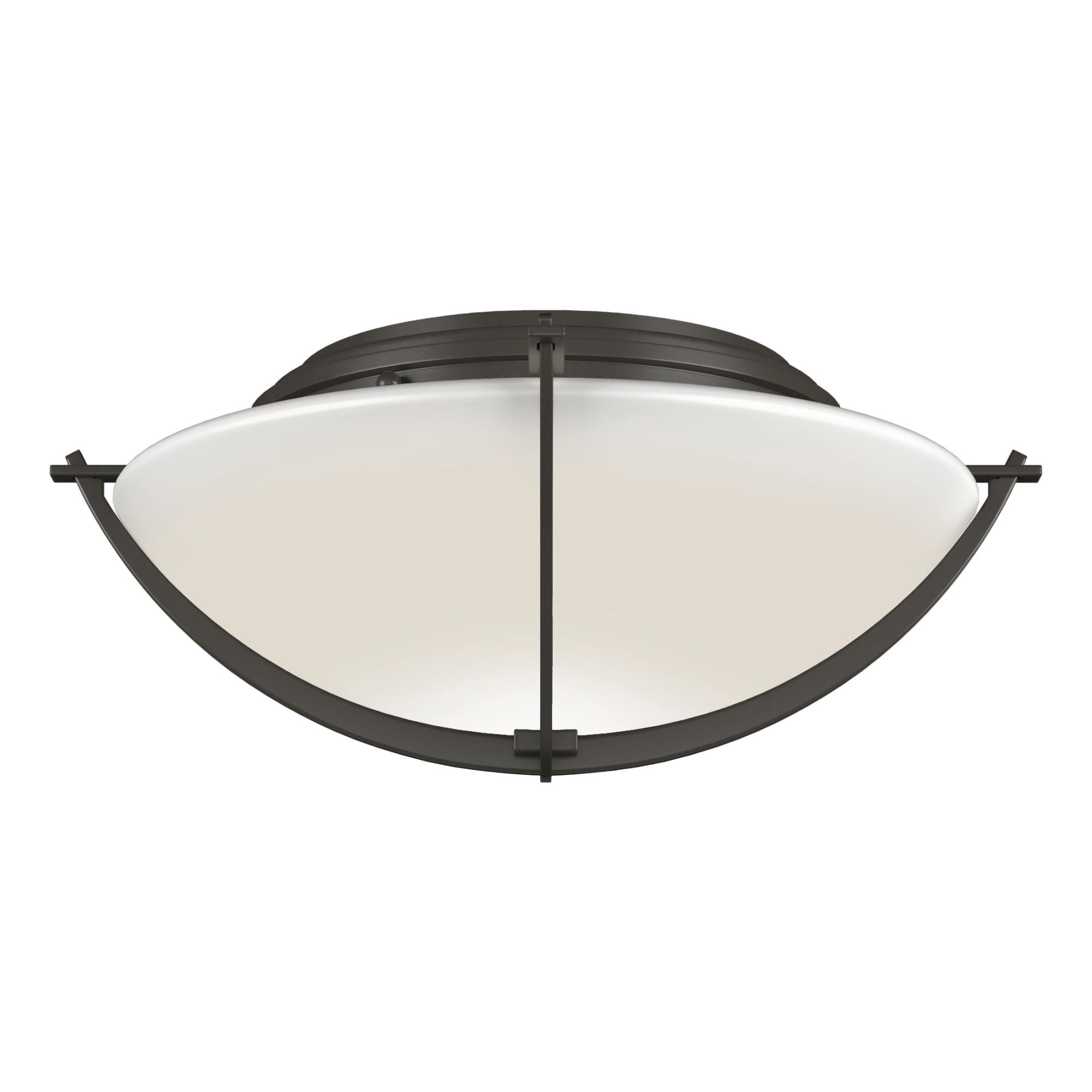 Compass 15 Inch 2 Light Flush Mount by Hubbardton Forge