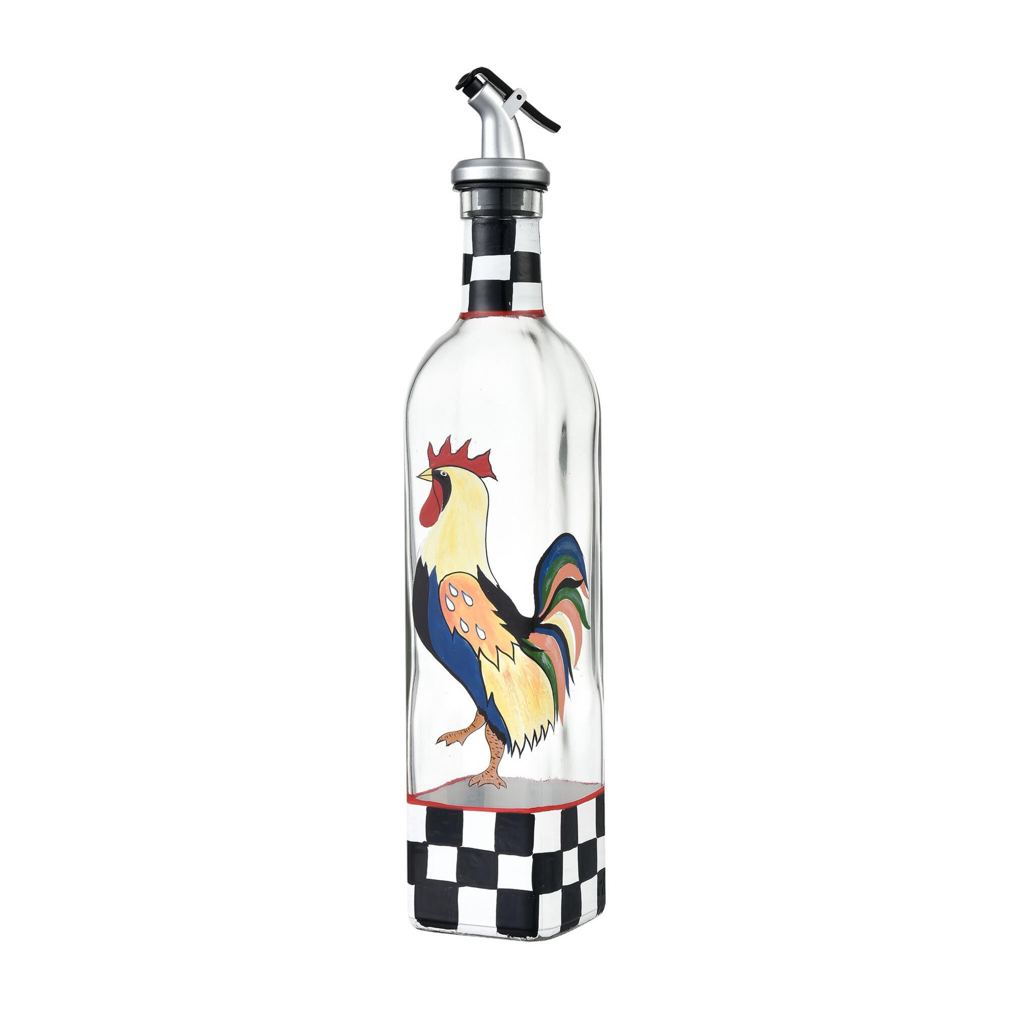 Rooster Oil and Vinegar Bottle by ELK Home