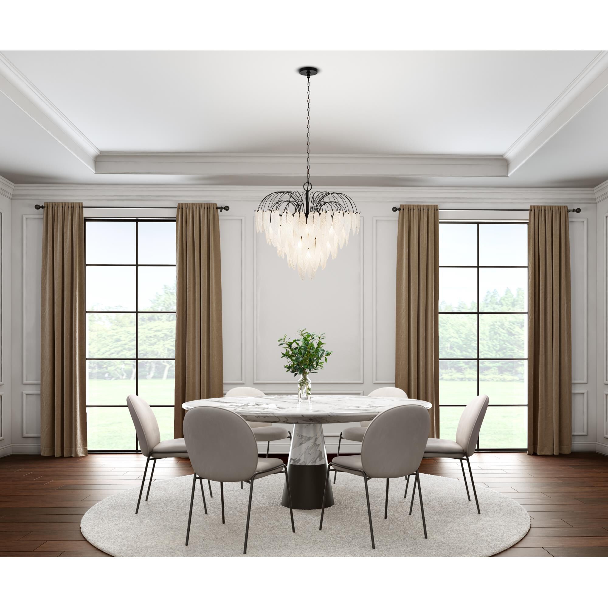 Alessia Chandelier by Artcraft