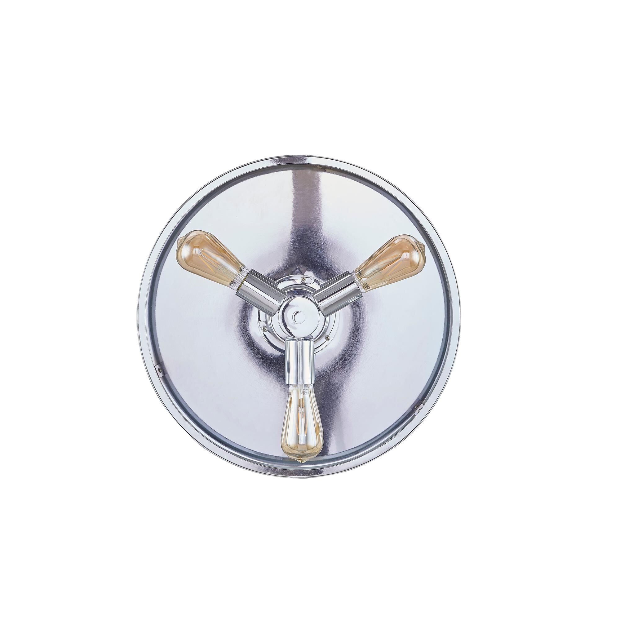Shown in Chrome finish