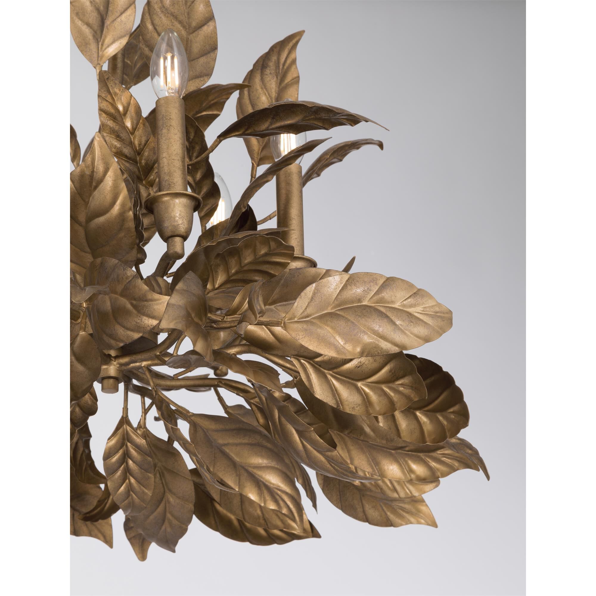 Shown in Weathered Gold finish