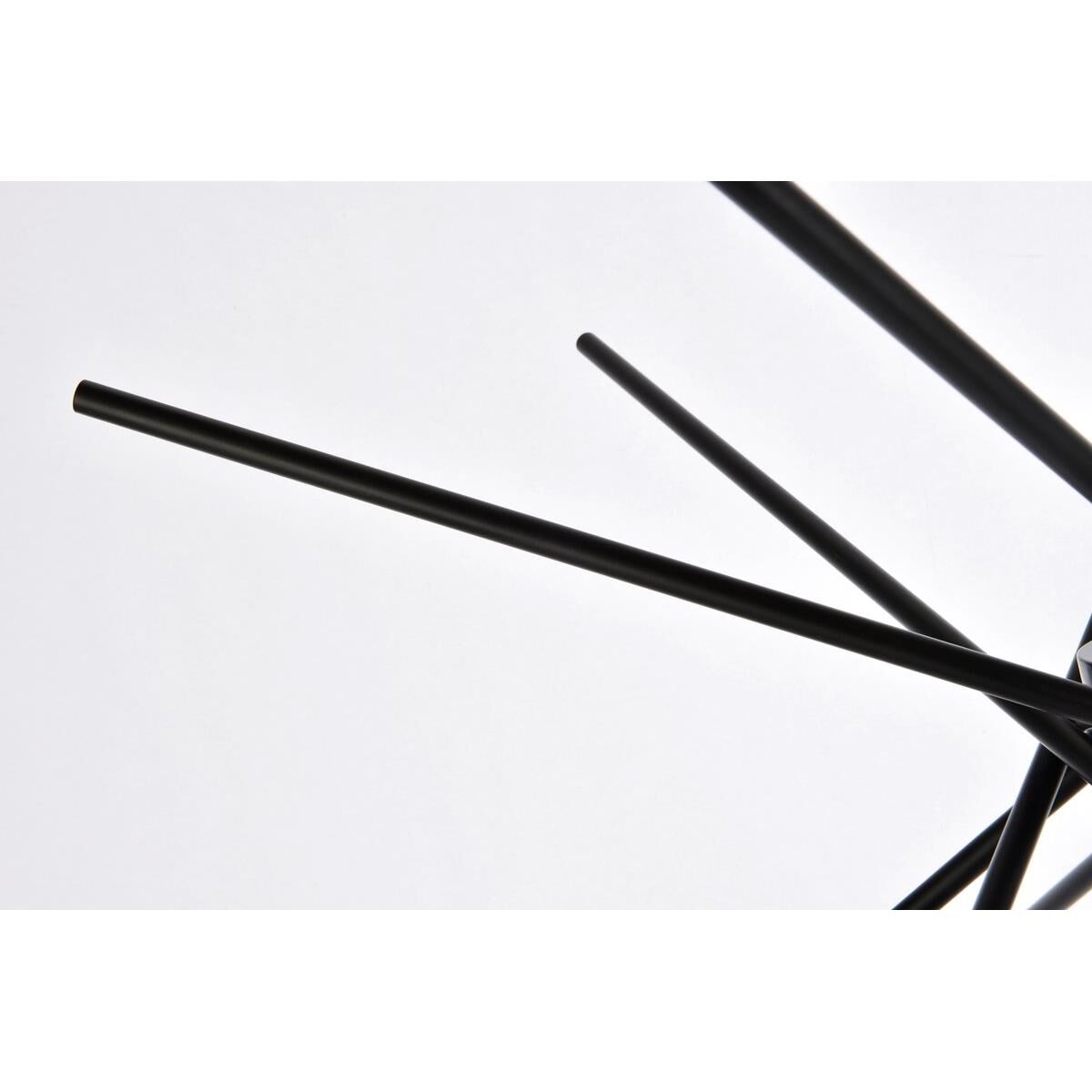 Shown in Black and Brass finish