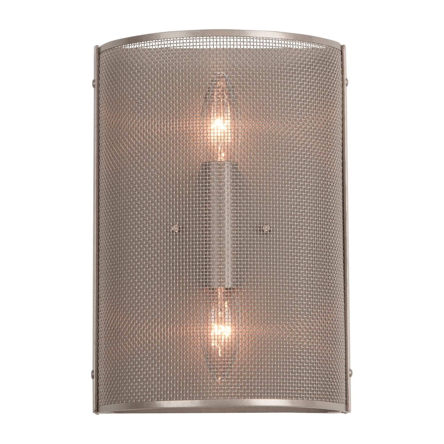 Uptown Mesh Wall Sconce by Hammerton Studio