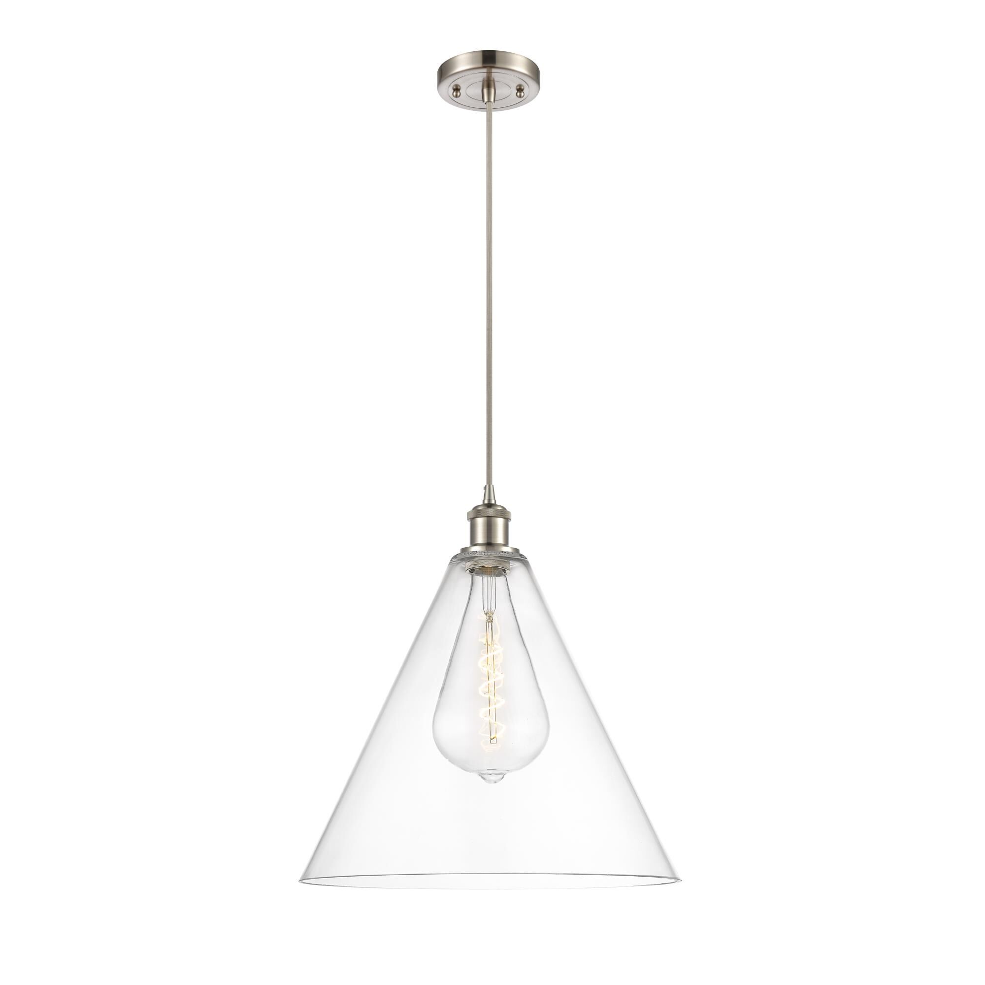 Innovations Lighting Bruno Marashlian Ballston Cone 16 Inch Large Pendant